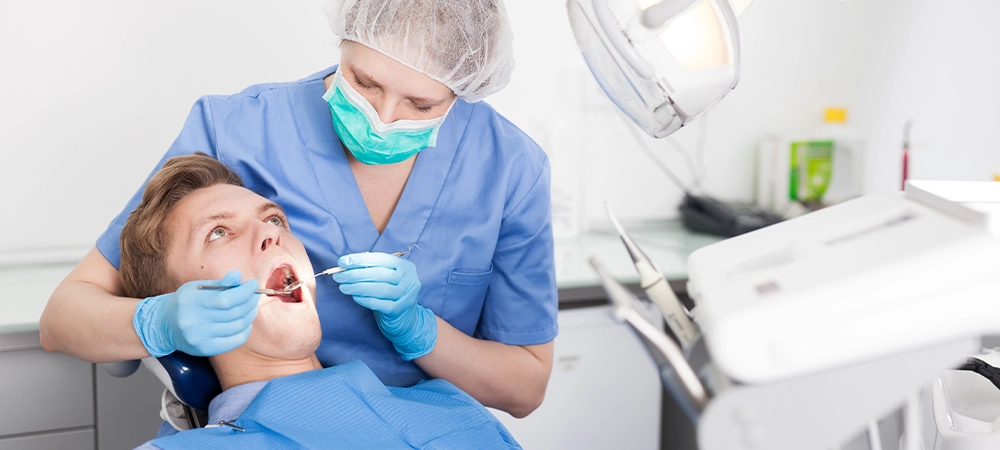 dental oral checkup for gum disease